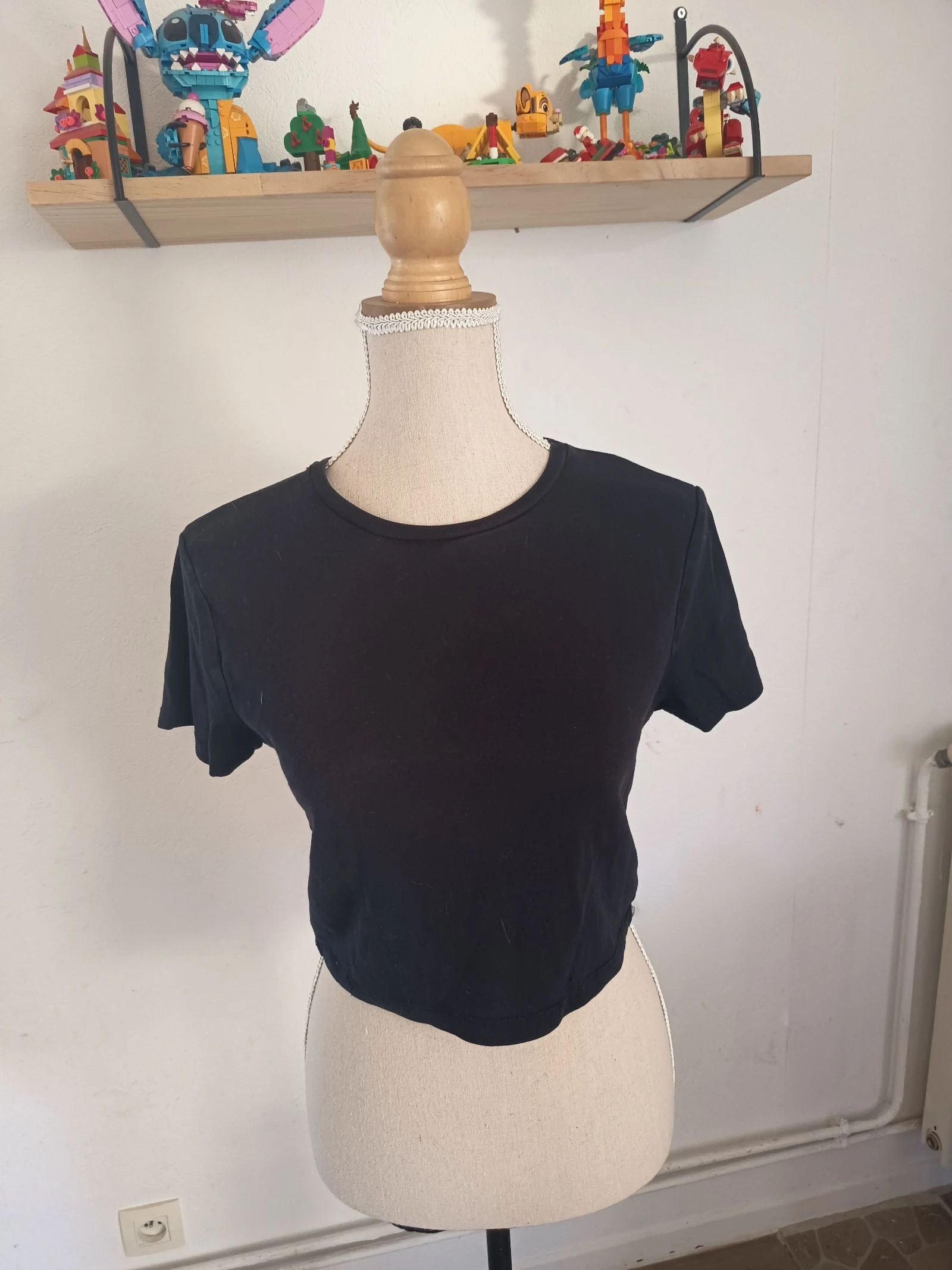 Top court Stradivarius taille L 